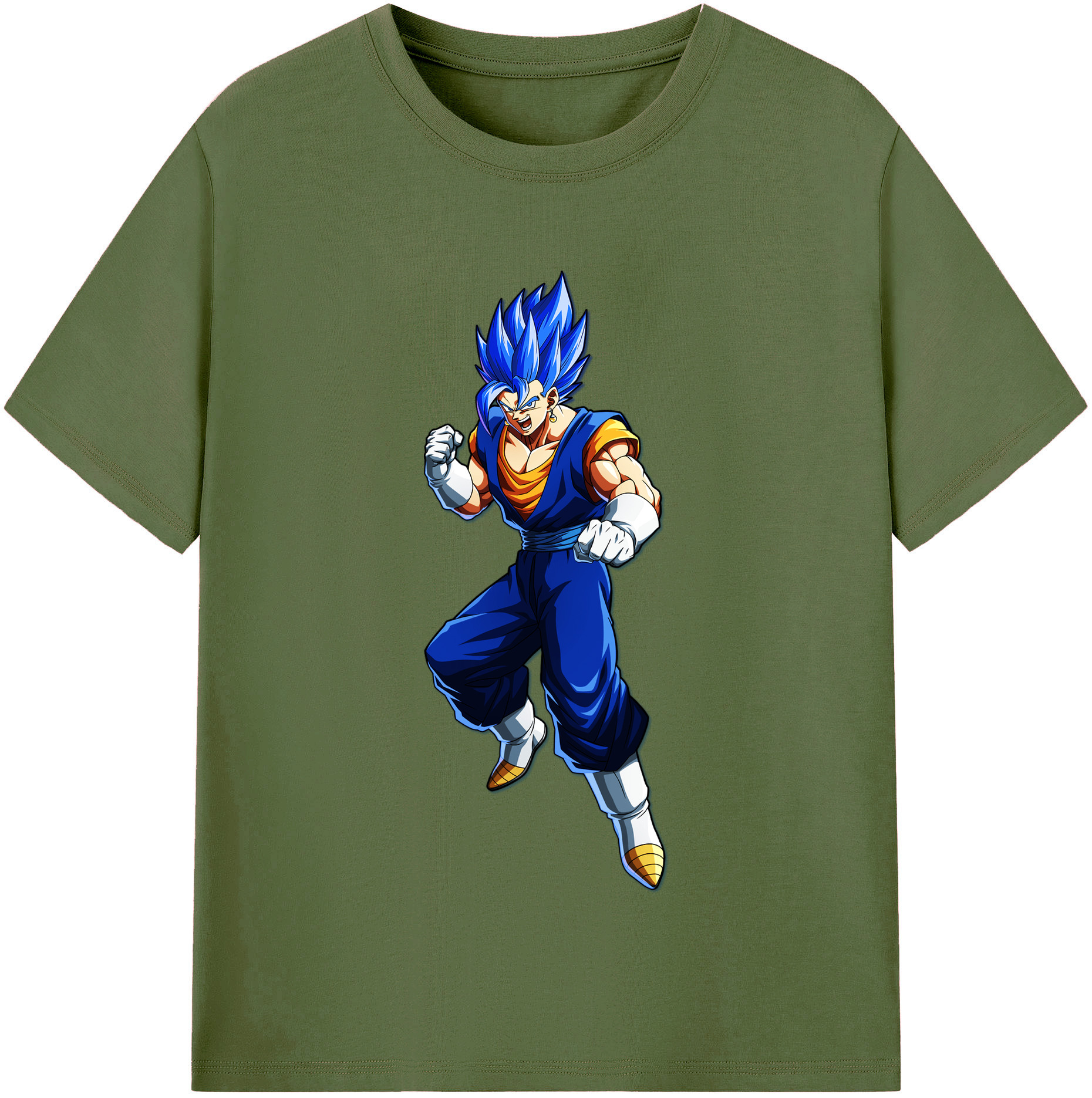 （画像用） ドラゴンボール ベジット DRAGON BALL Vegetto 綿100％半袖Tシャツ（フロントプリント）